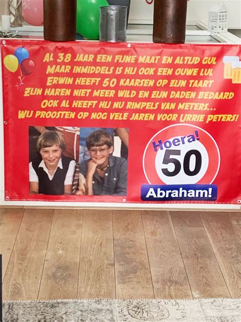 tekst spandoek 50 jaar abraham|120 ideeën over Abraham / Sarah spandoeken in。